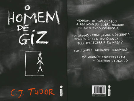 capa livro o homem de giz