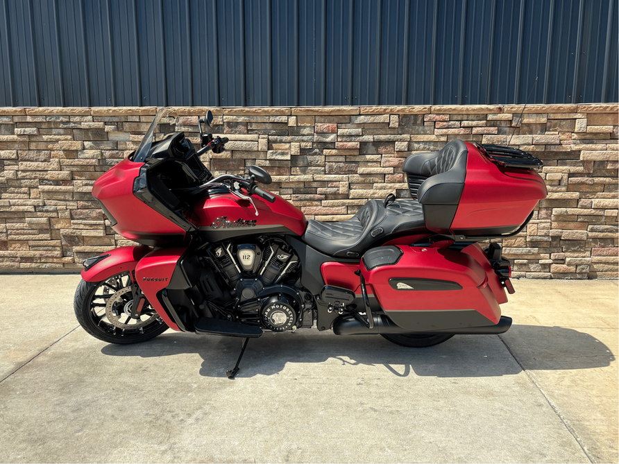2025 Indian Pursuit Dark Horse 112 Premium Touring Motorcycle Red