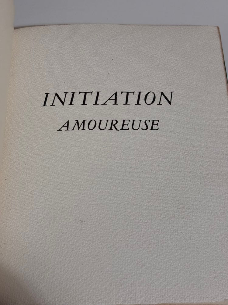 Thumbnail: Initiation Amoureuse 1943 Limited Edition No.114 Rare Private Press Erotica