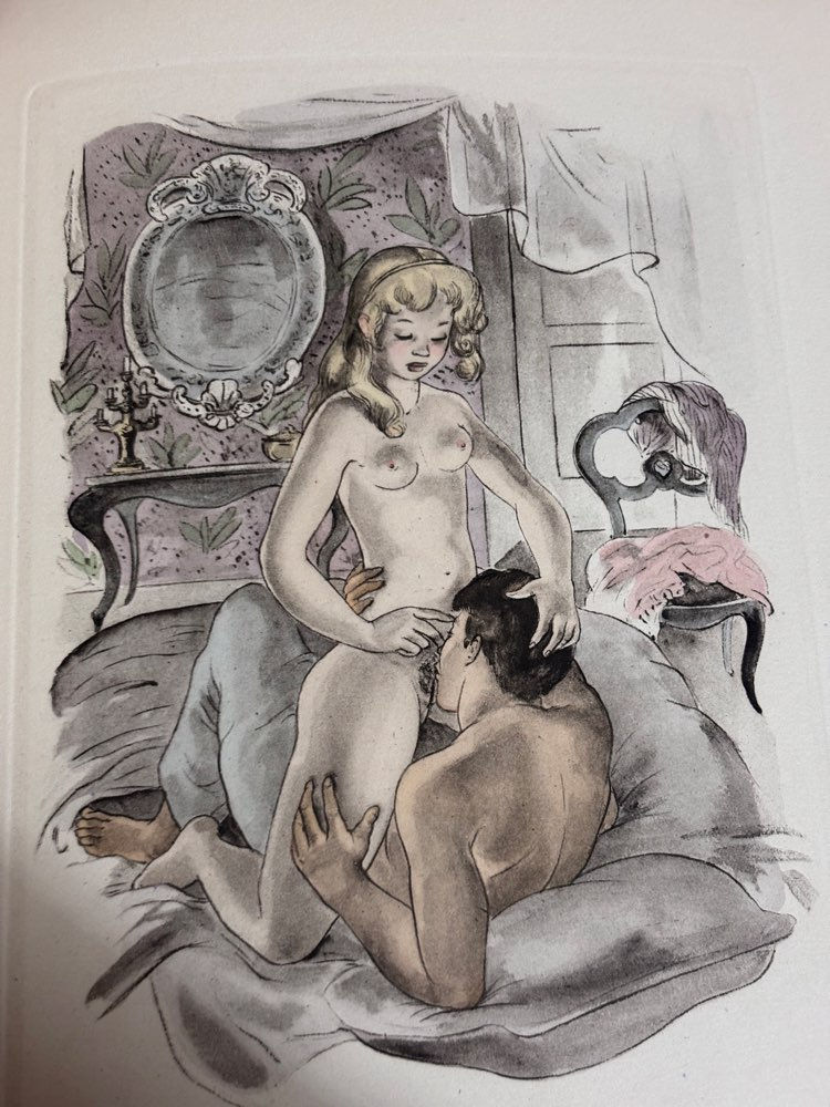 Thumbnail: Initiation Amoureuse 1943 Limited Edition No.114 Rare Private Press Erotica