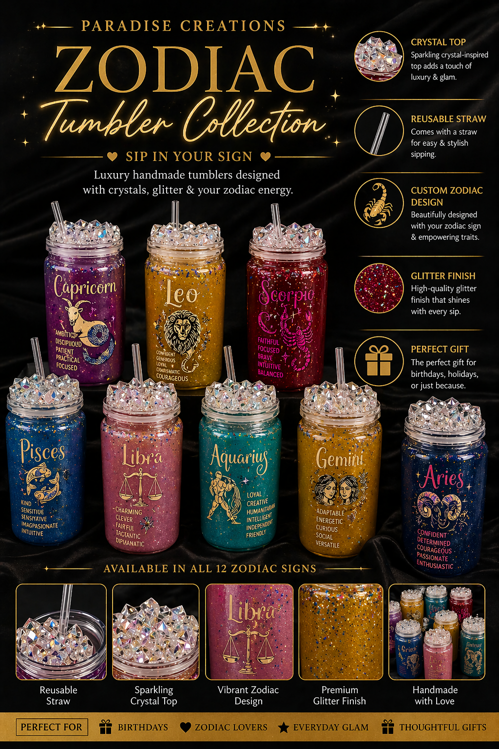 Zodiac Tumblers