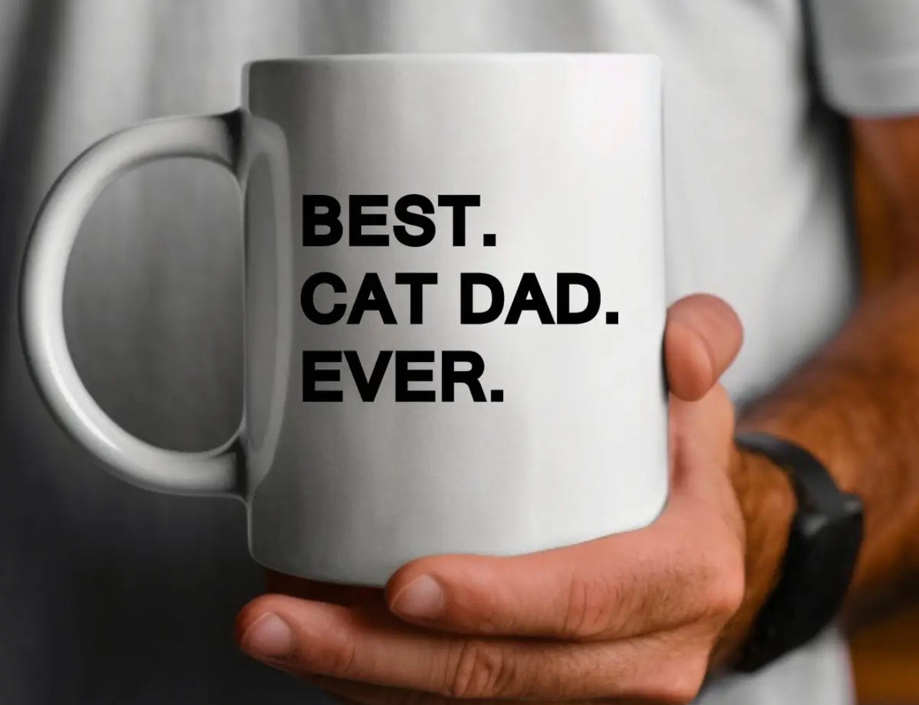 Best Cat Dad Mug 