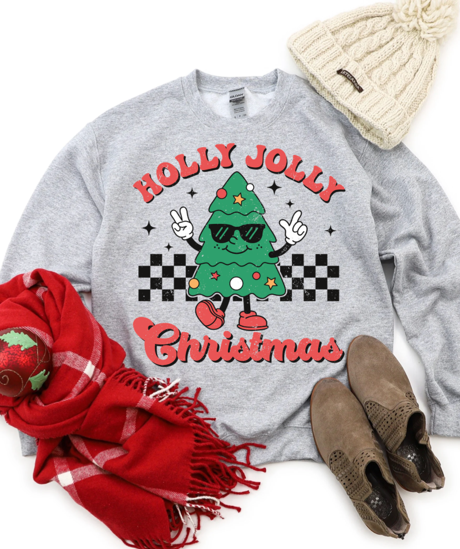 Holly Jolly Christmas - Unisex Sweatshirt