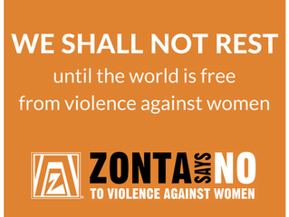 "ZONTA says NO" to Violence