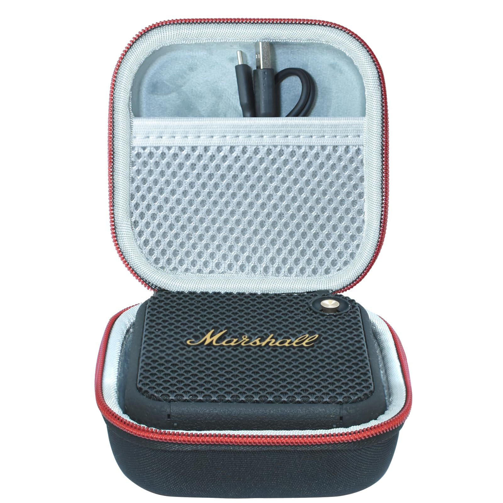 ILouxNei Case for Marshall Willen II Portable Bluetooth Speaker Black Case