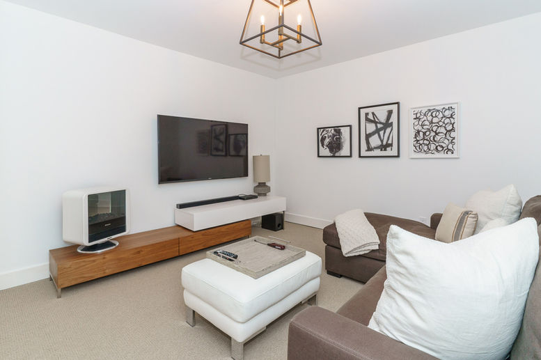 Muskoka Resort Loft Living Room