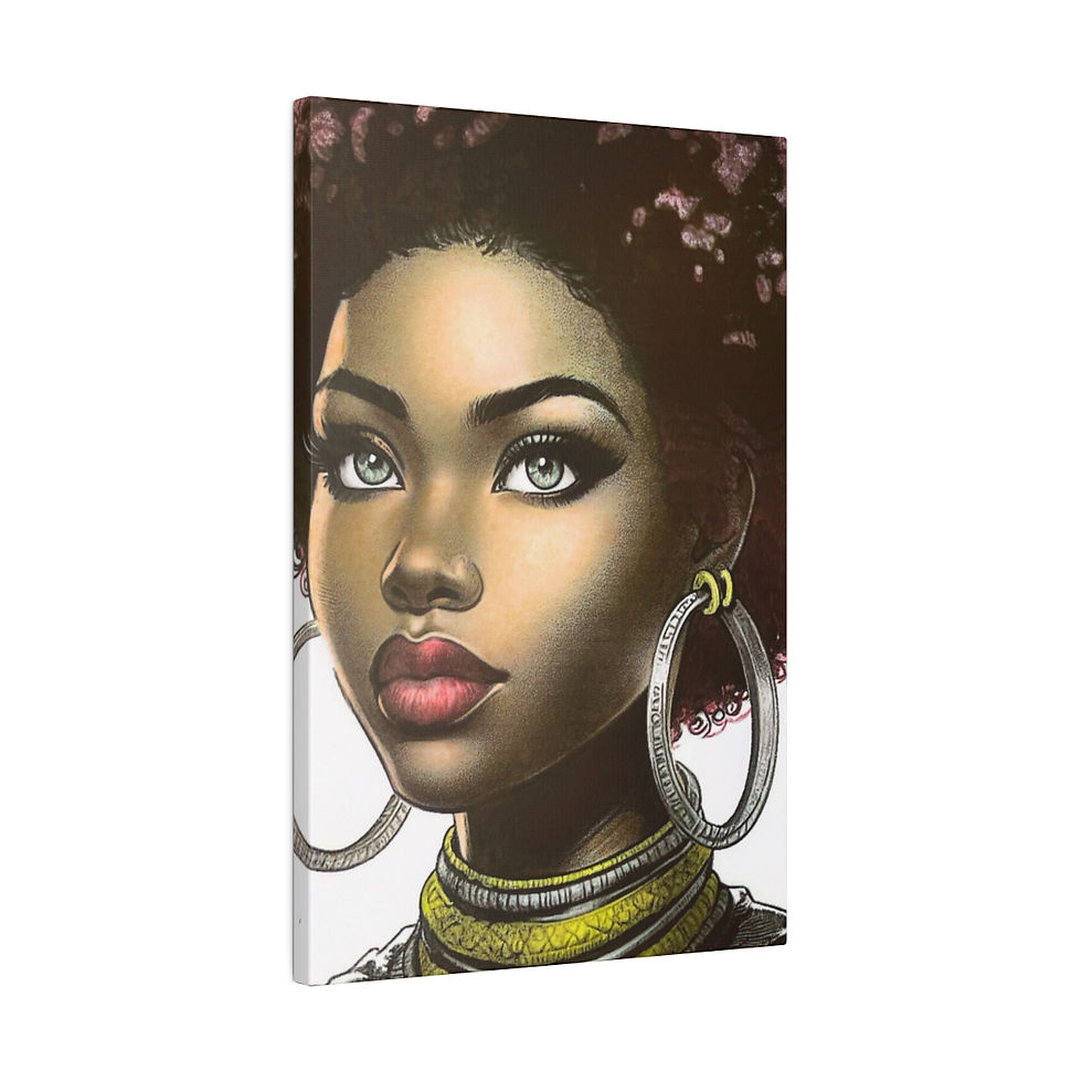 Royal Beauty - Matte Canvas, Stretched, 0.75"