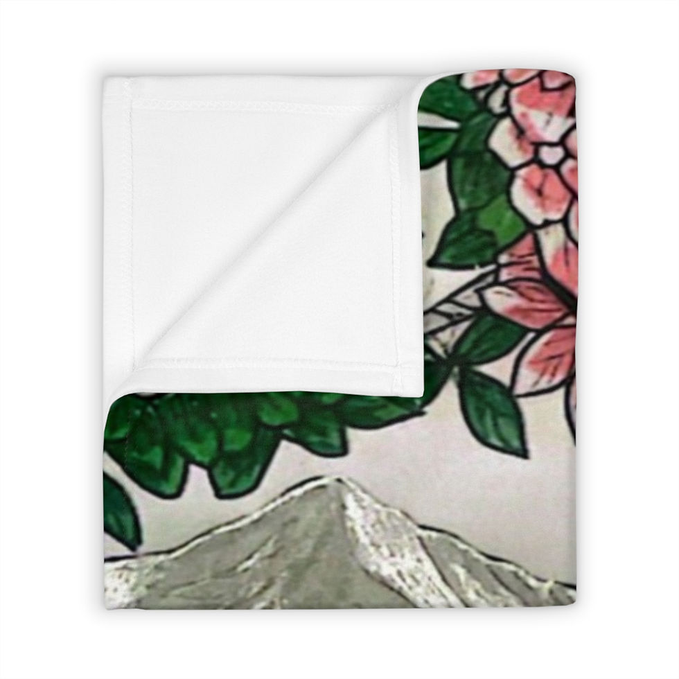 Thumbnail: A Touch of Spring - Throw Blanket