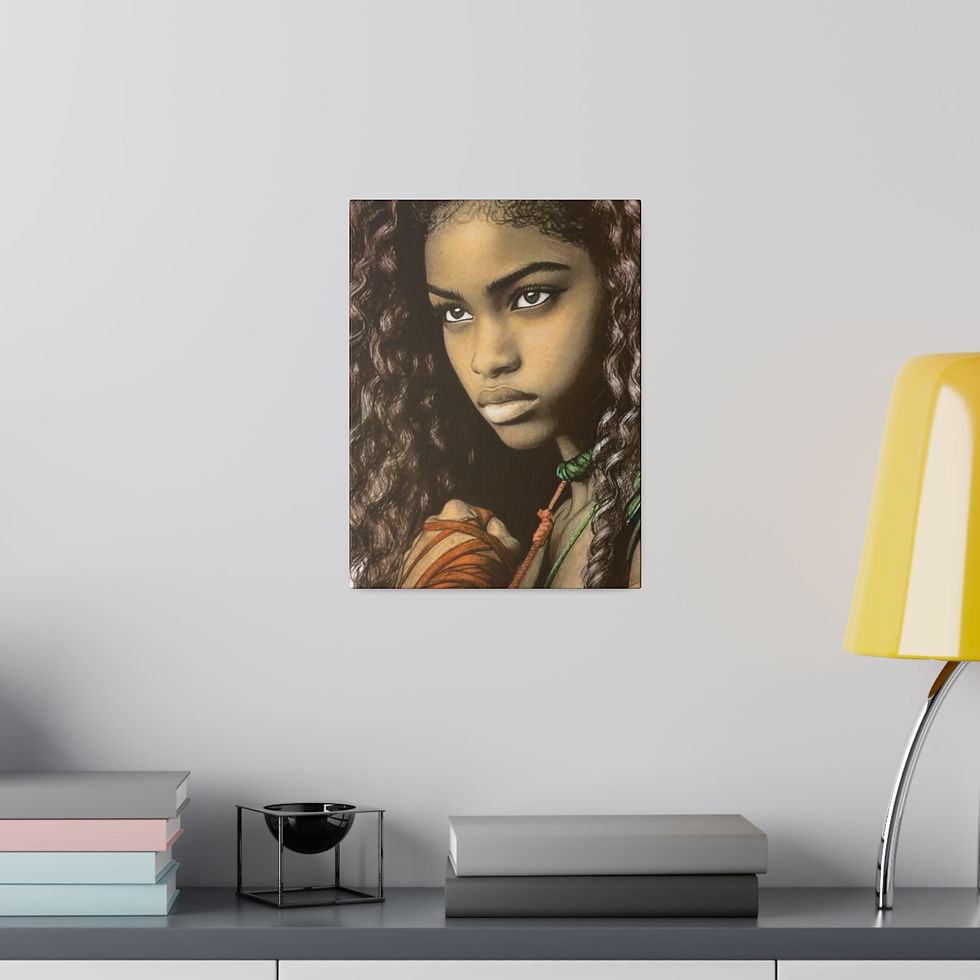 Thumbnail: Woman of Strength - Matte Canvas, Stretched, 0.75"