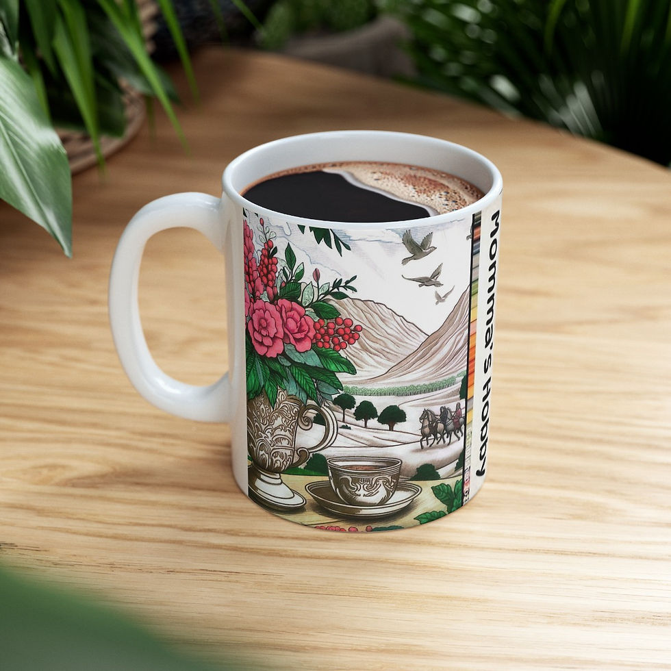 Thumbnail: Desert Flower - Ceramic Mug 11oz