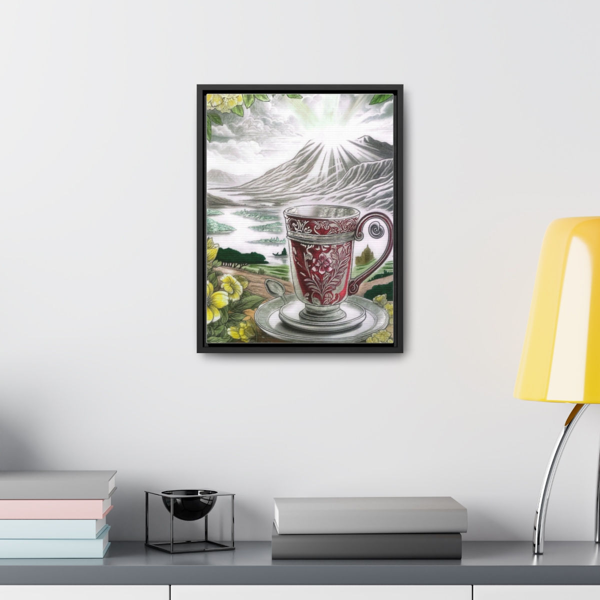 Heavenly Inspiration - Vertical Frame