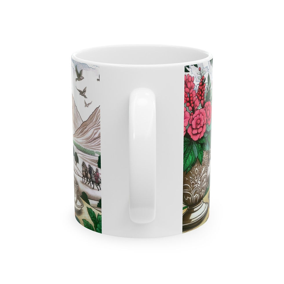 Thumbnail: Desert Flower - Ceramic Mug 11oz
