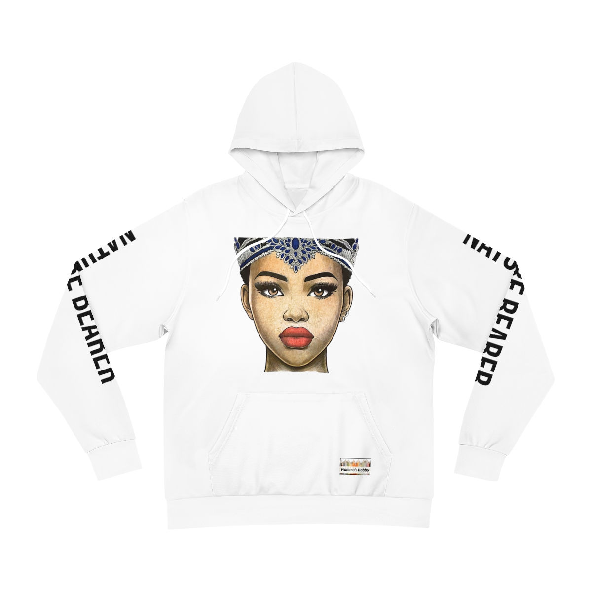 Nature Bearer - White Fashion Hoodie (AOP)
