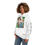 Thumbnail: On the Cross - White Fashion Hoodie (AOP)