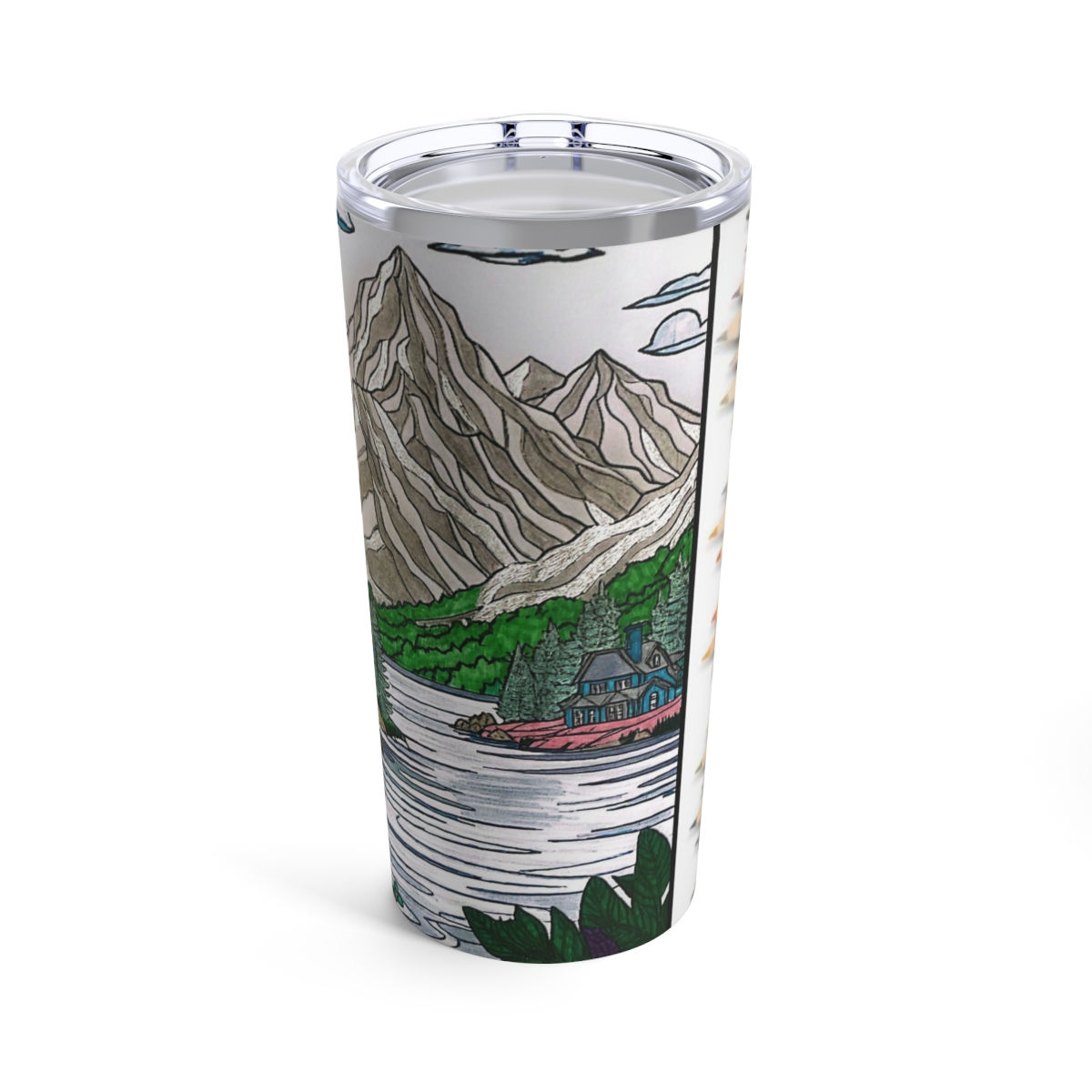 Down By the Lake - Tumbler 20oz
