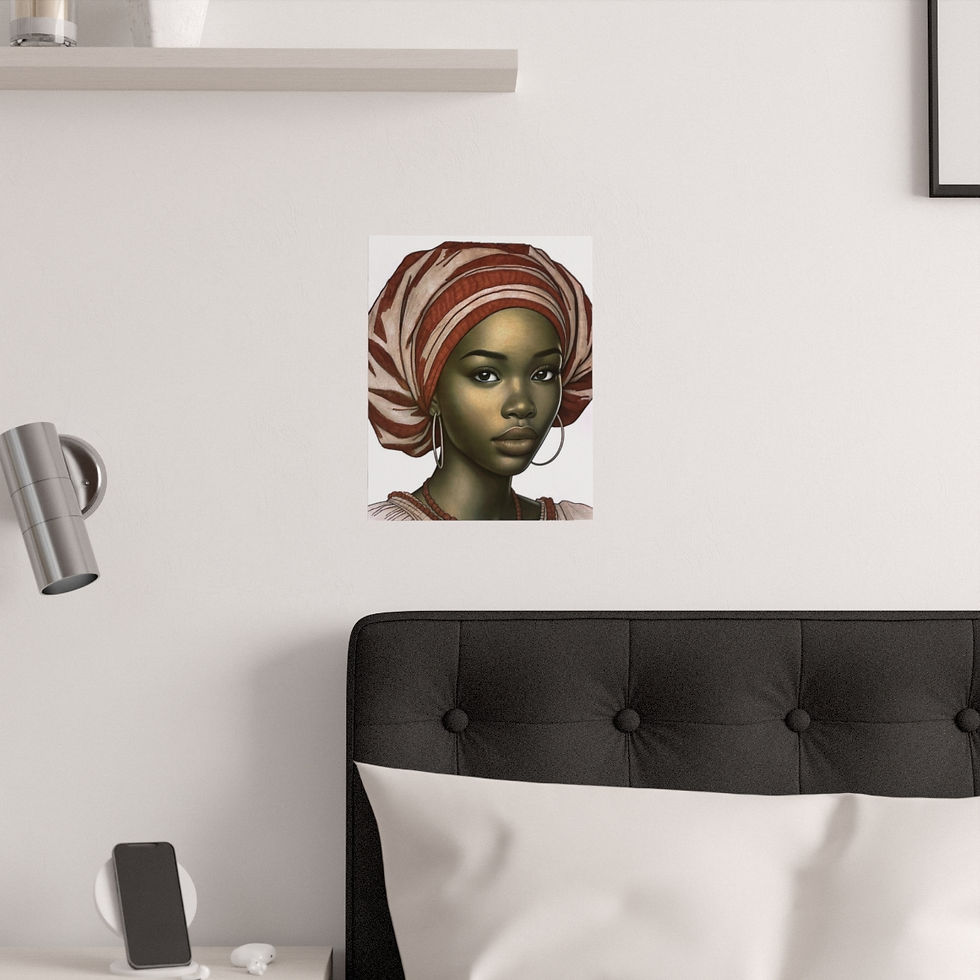 Thumbnail: Veil of Distinction - Satin Posters (210gsm)