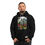 Thumbnail: A Touch of Spring - Black Fashion Hoodie (AOP)
