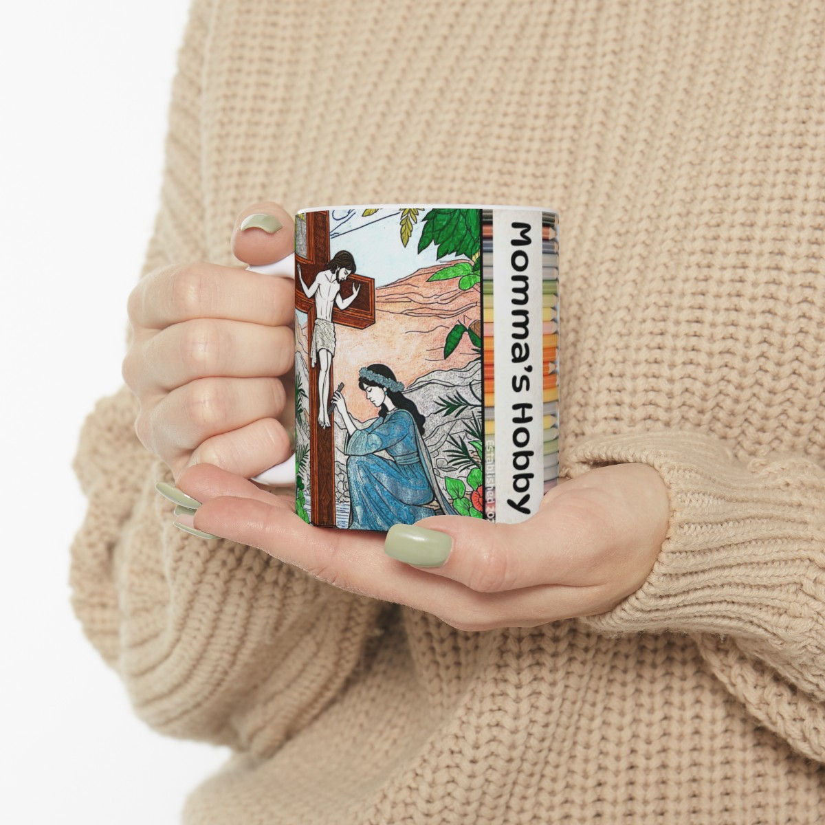 On the Cross - Ceramic Mug 11oz