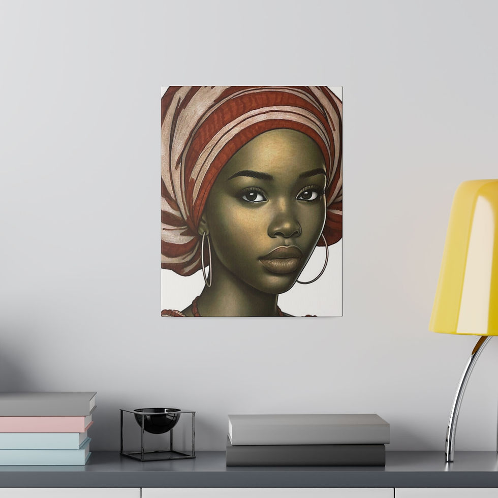 Thumbnail: Veil of Distinction - Matte Canvas, Stretched, 0.75"