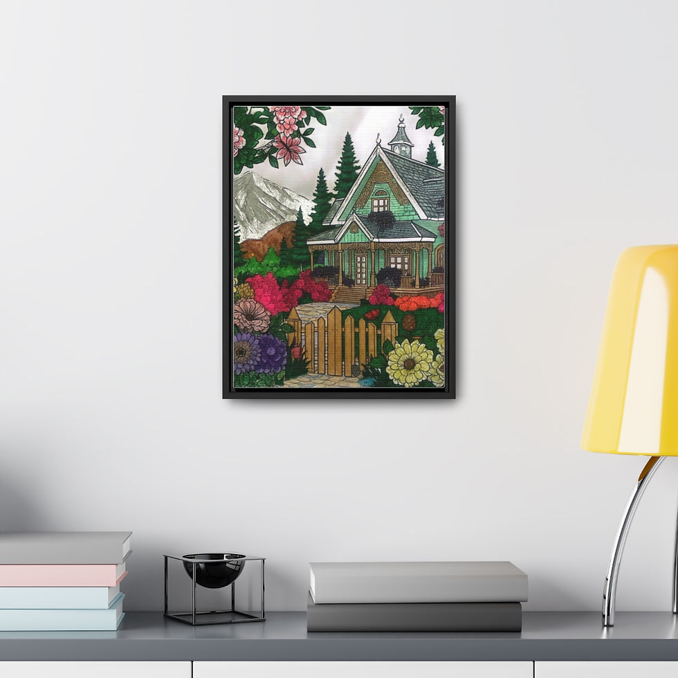 Thumbnail: A Touch of Spring - Vertical Frame