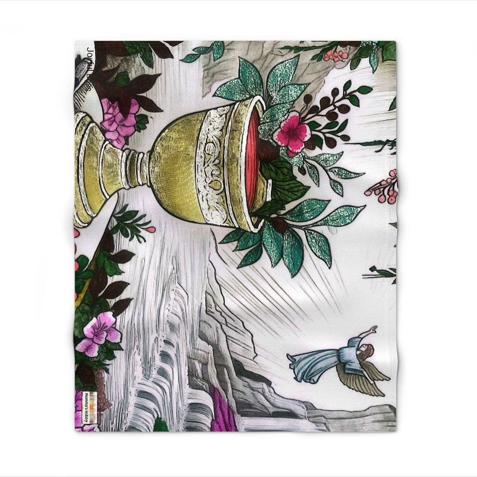 Thumbnail: Joyful Bliss - Throw Blanket (Landscape)