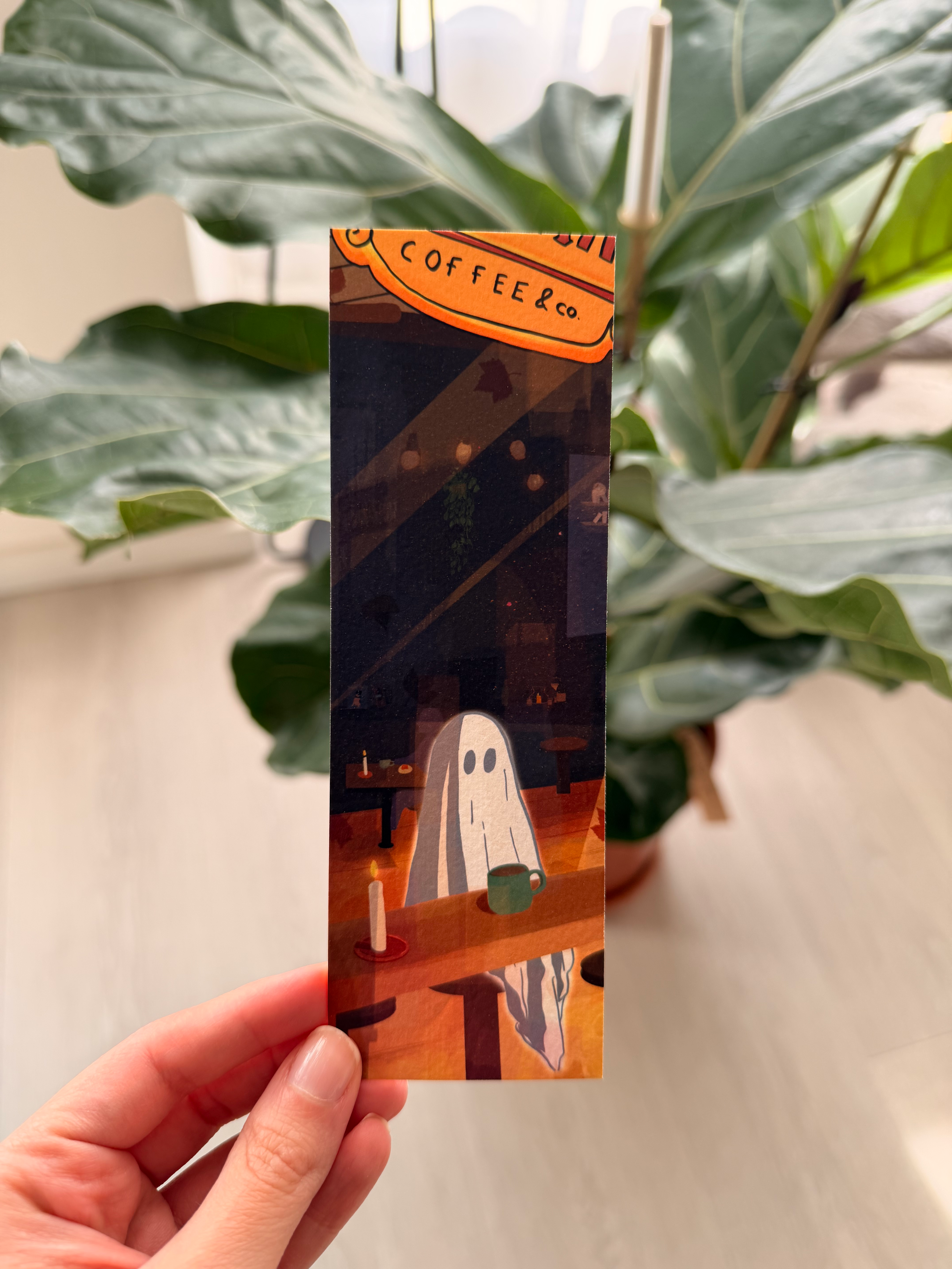 Ghost having an existencial crisis bookmark