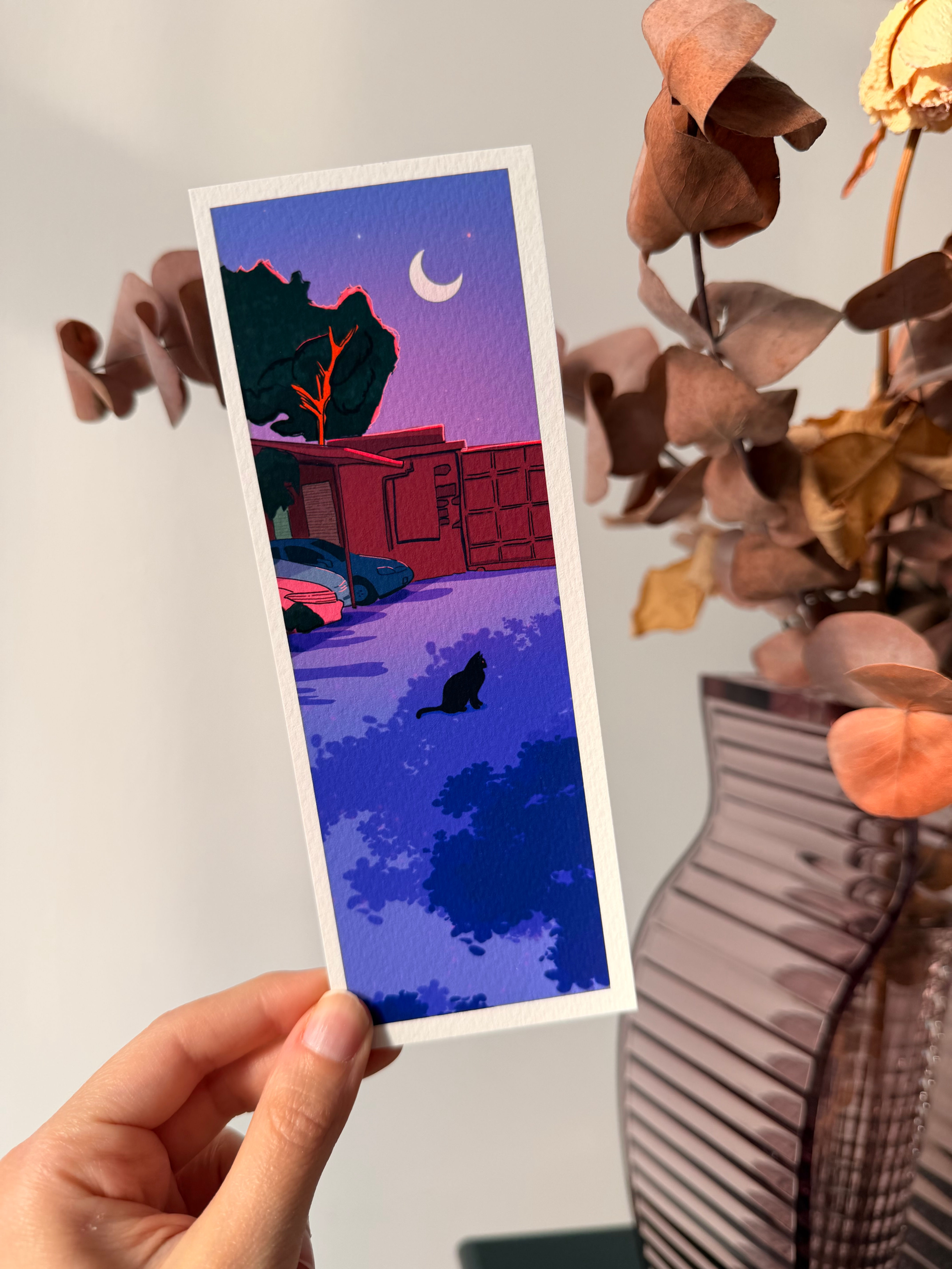 Night Kitty Bookmark