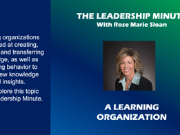 A Learning Organization
