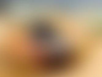 Foto cercana de un muffin, en el que se ve un arándano grande en primer plano