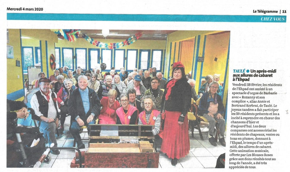 Orgue de barbarie Finistère