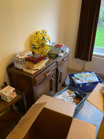 Sustainable House clearance Treasure at Trashman Clearance near Wotton, Yate, Bristol, Gloucestershire.