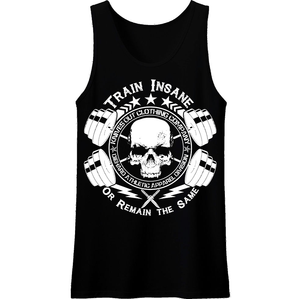 Train Insane Tank Top