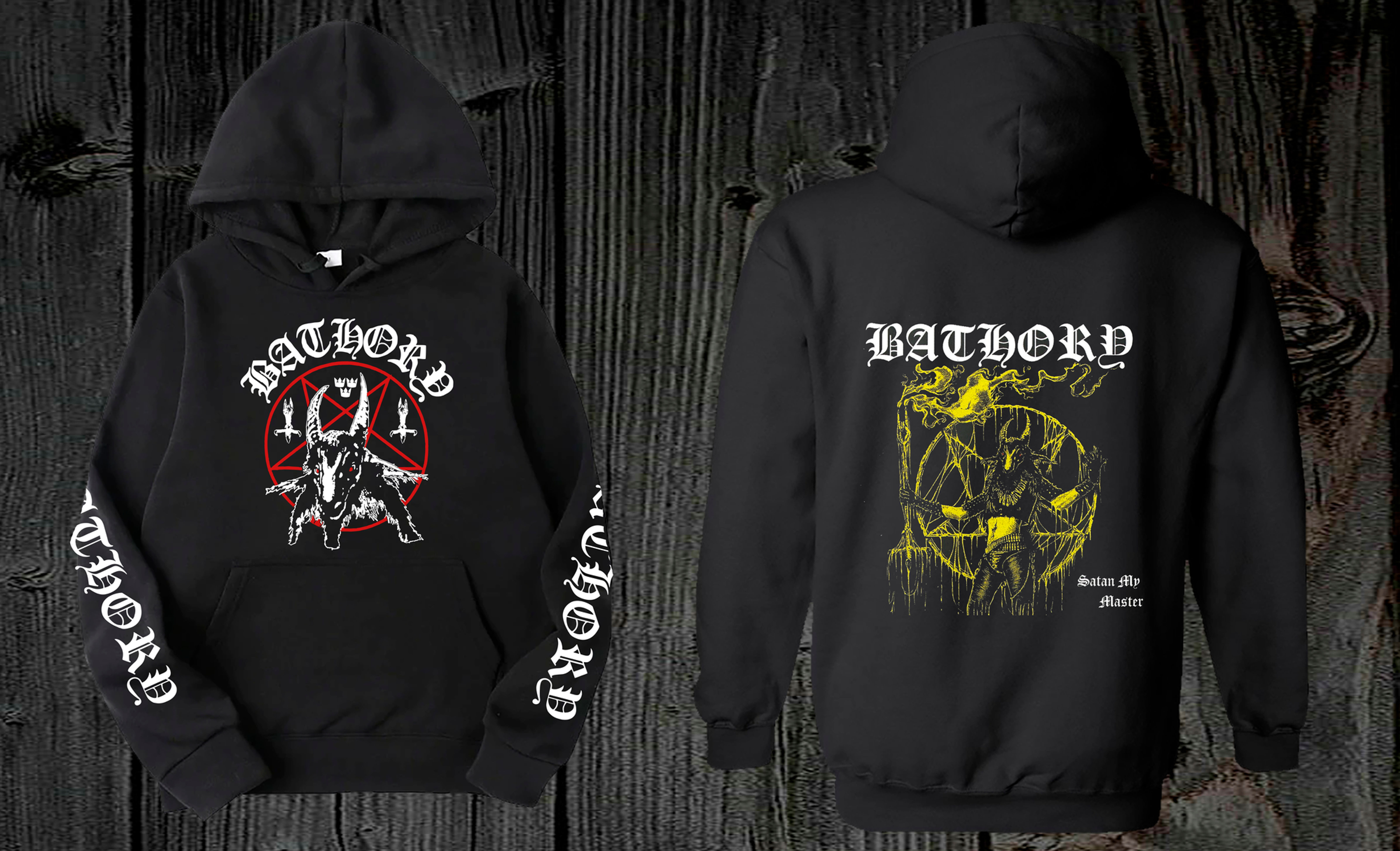 HOODIE BATHORY SATAN MY MASTER