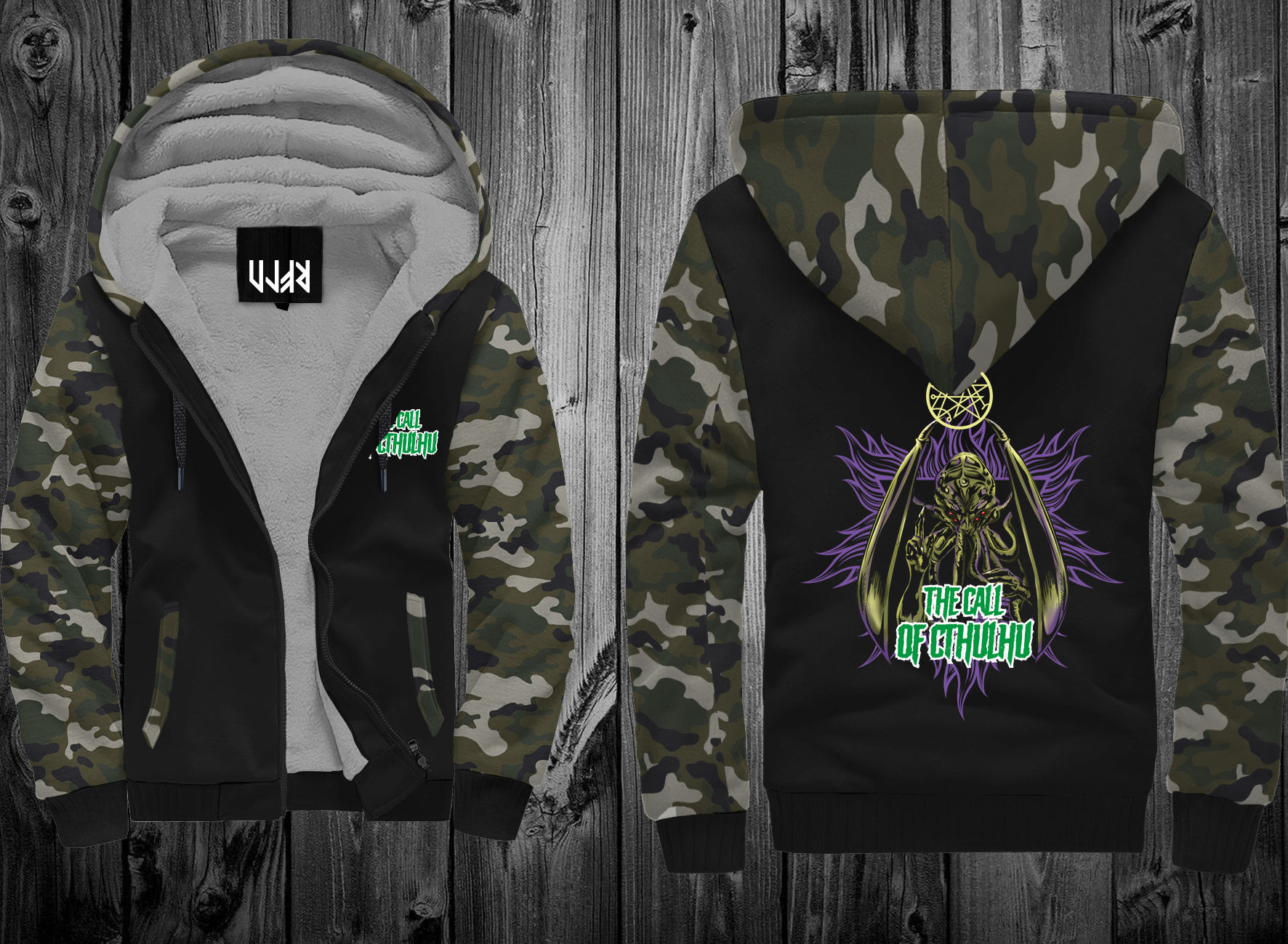 JACKET WINTER CAMO CTHULUH