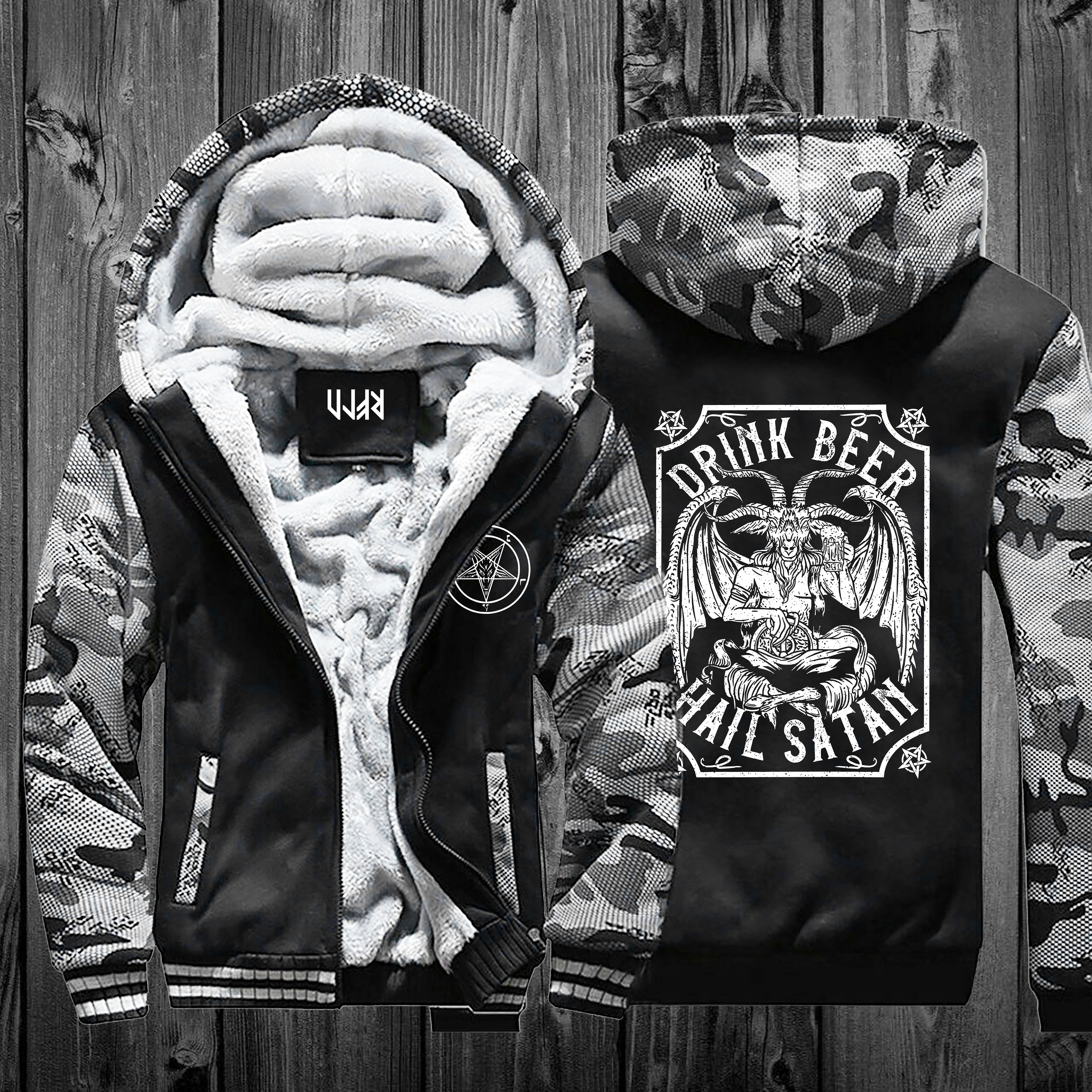 JACKET WINTER CAMO DRINK BEER