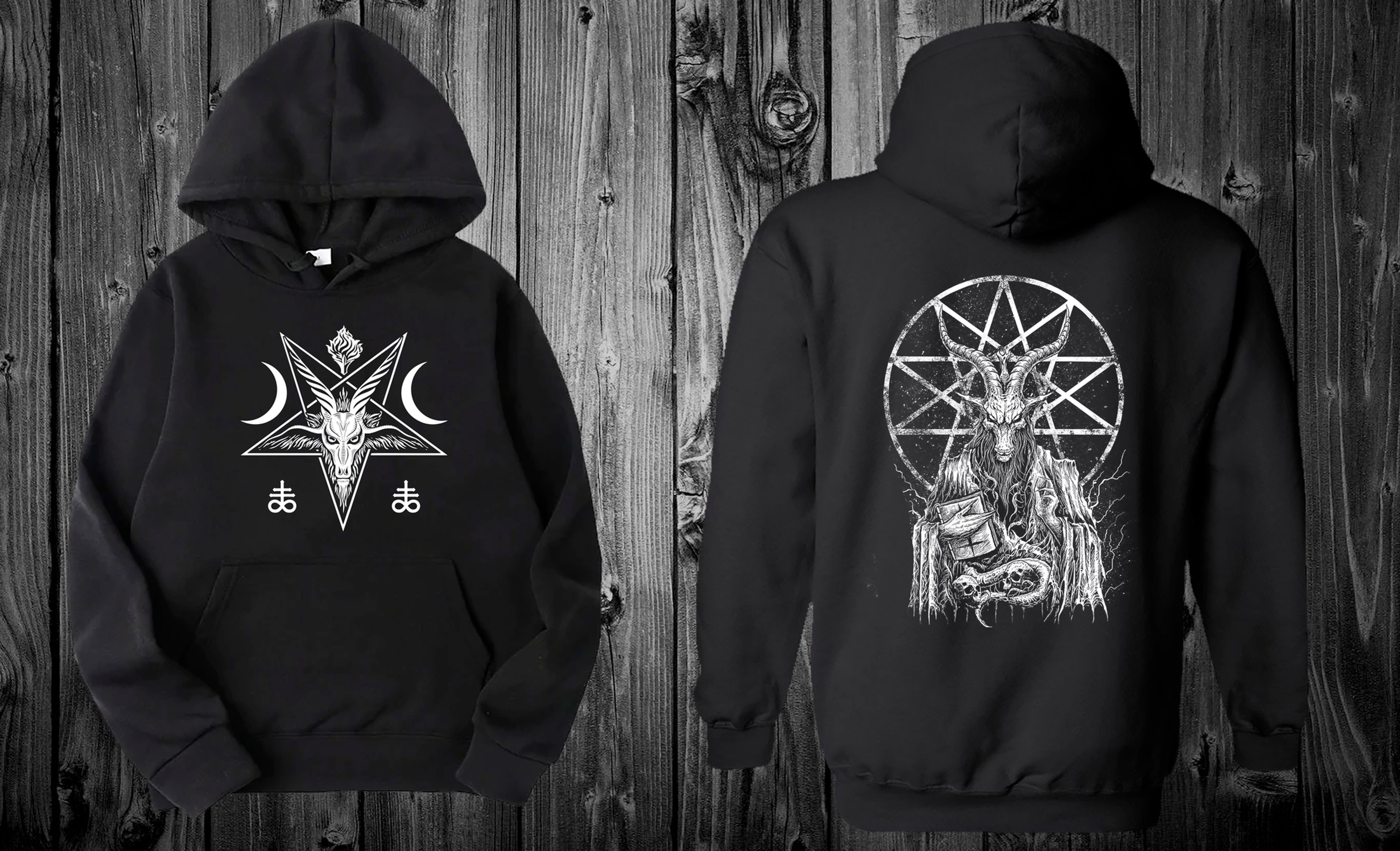 HOODIE BAPHOMET 02