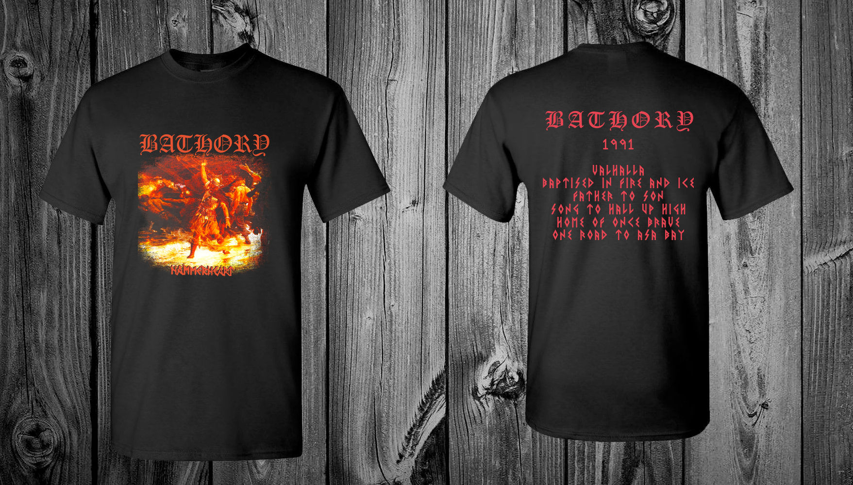 CAMISETA BATHORY HAMMERHEART