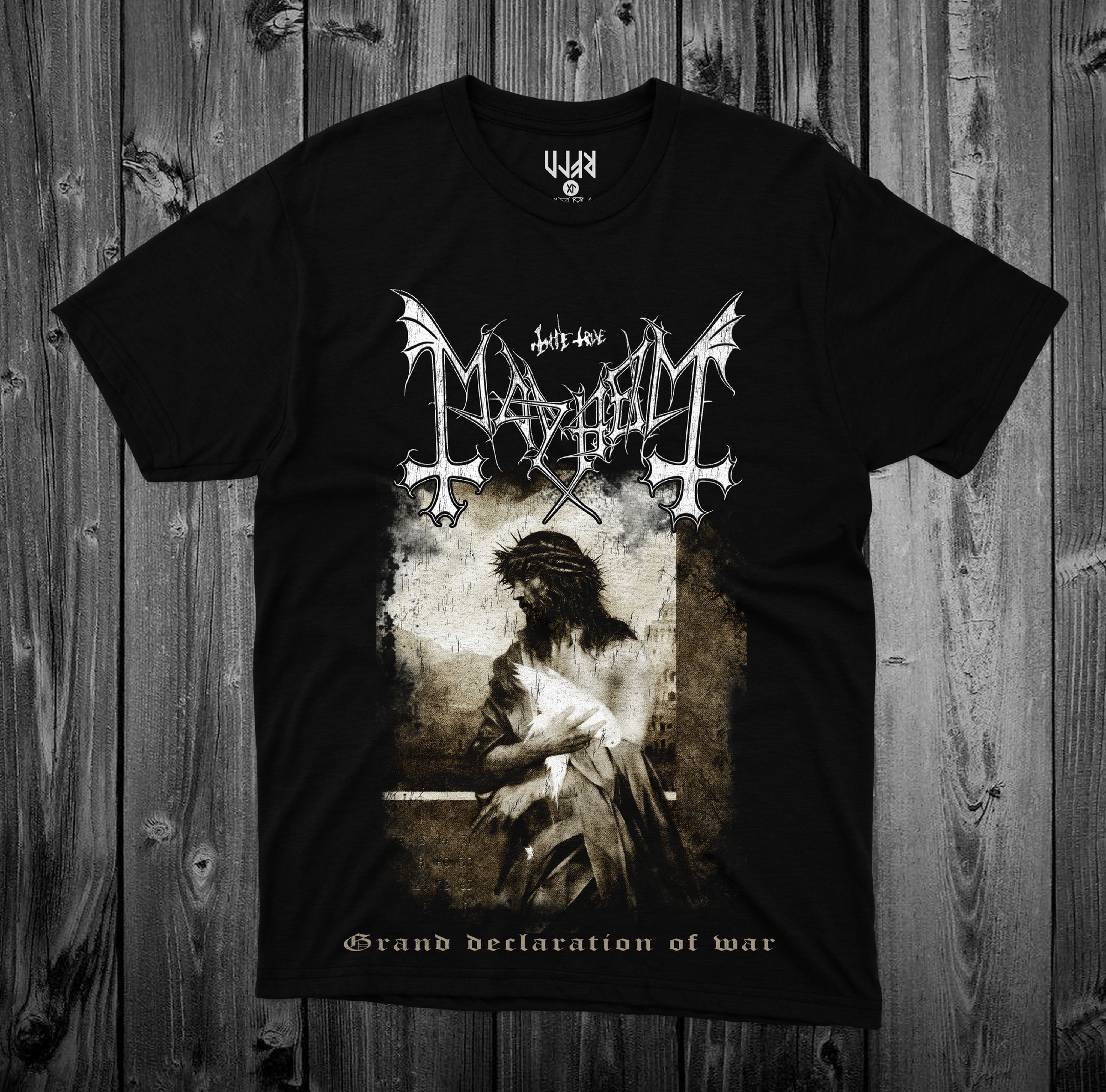 CAMISETA MAYHEM DECLARATION OF WAR