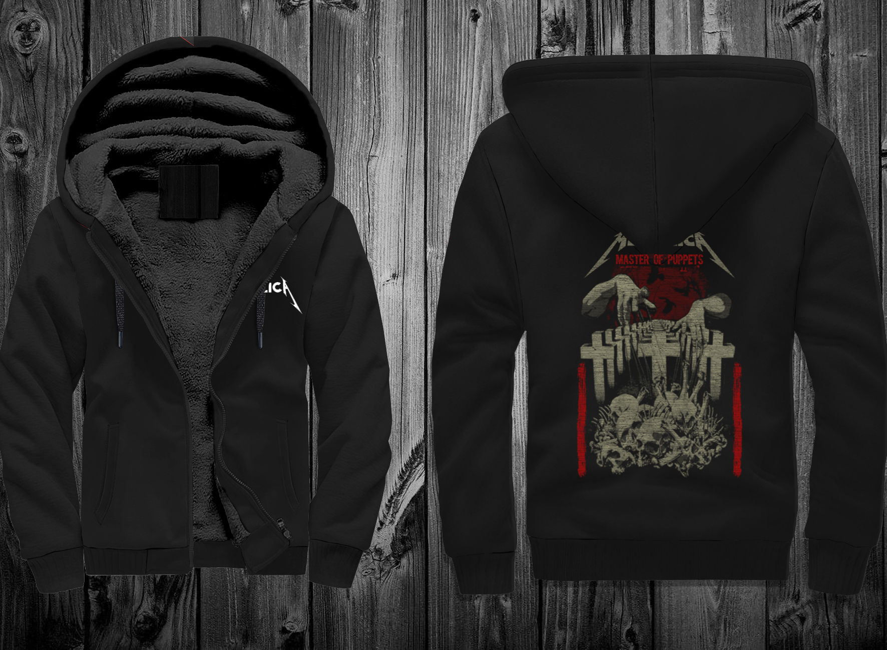 JACKET WINTER MASTER OF PUPPETS