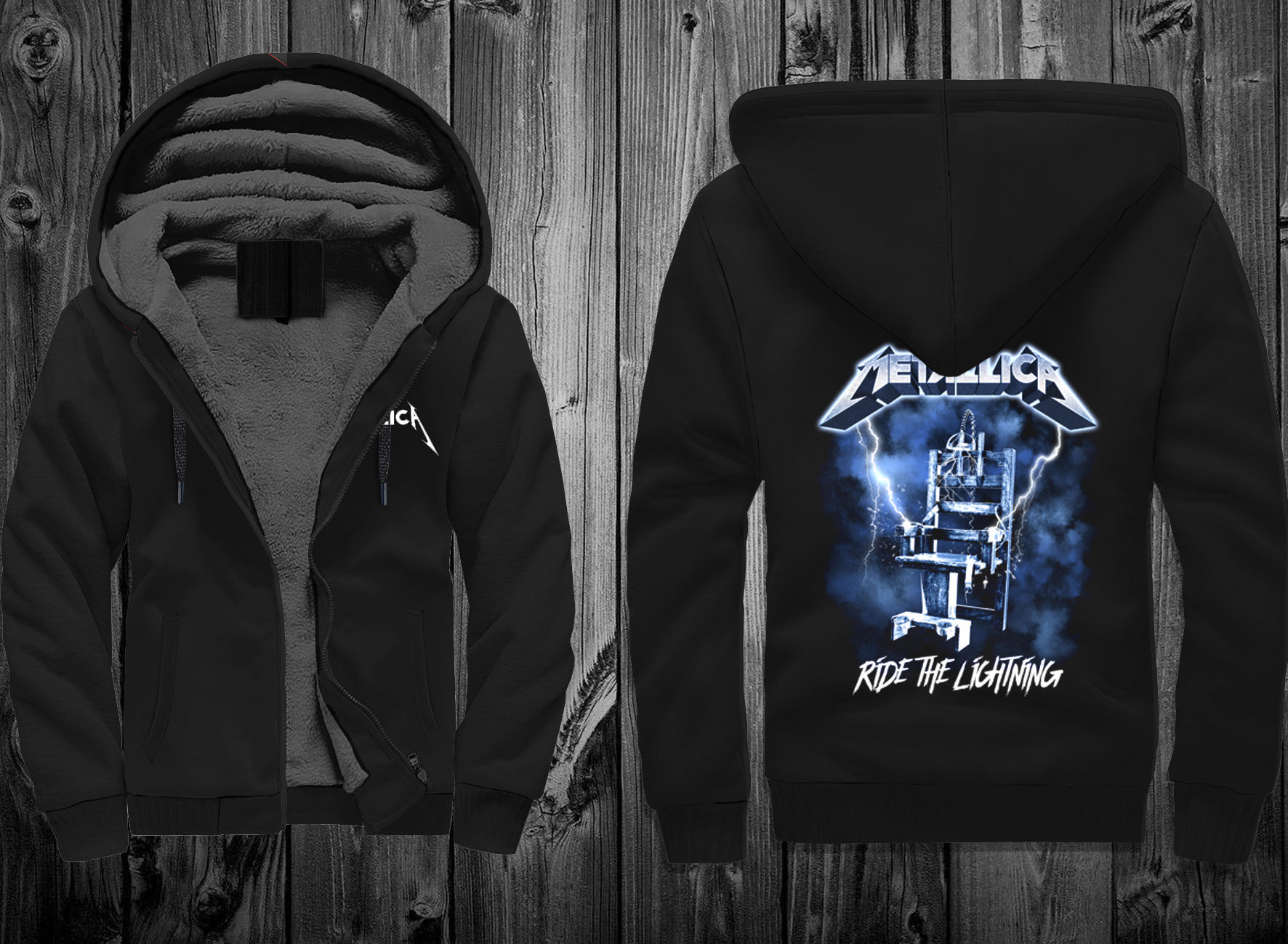 JACKET WINTER METALLICA RIDE THE LIGHTNING