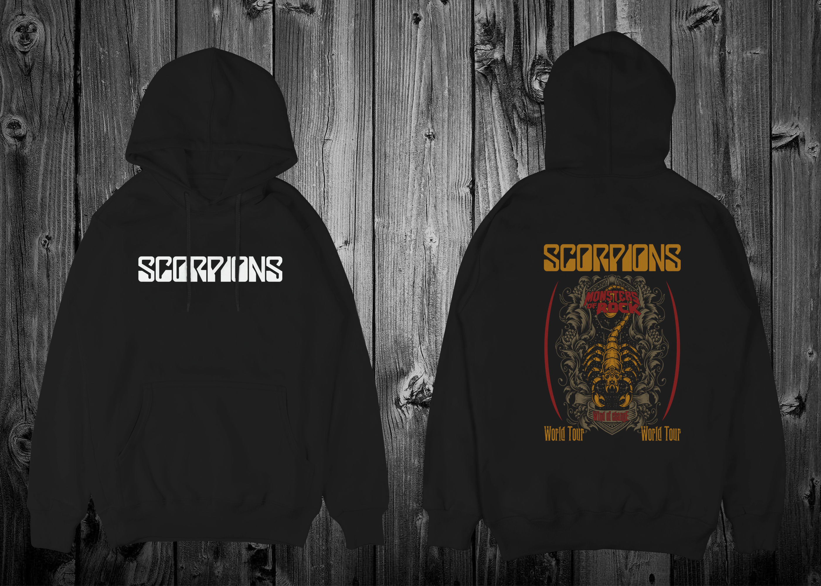 HOODIE SCORPIONS 01