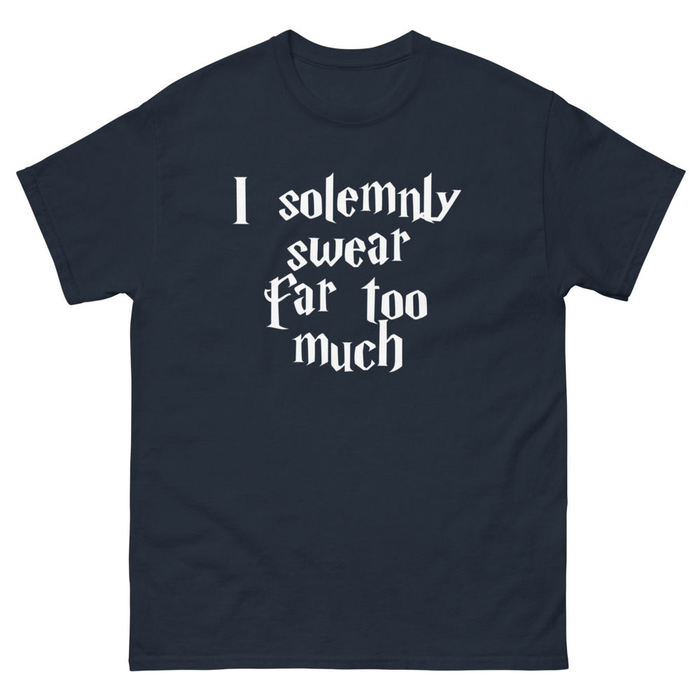 I Solemnly Swear Quote Unisex Heavy T-Shirt