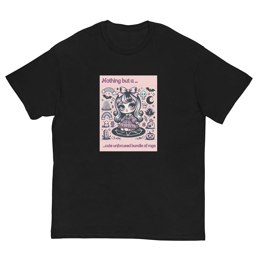 Thumbnail: 'Cute Unfocused Bundle of Rage' Haus of Belladonna T-Shirt