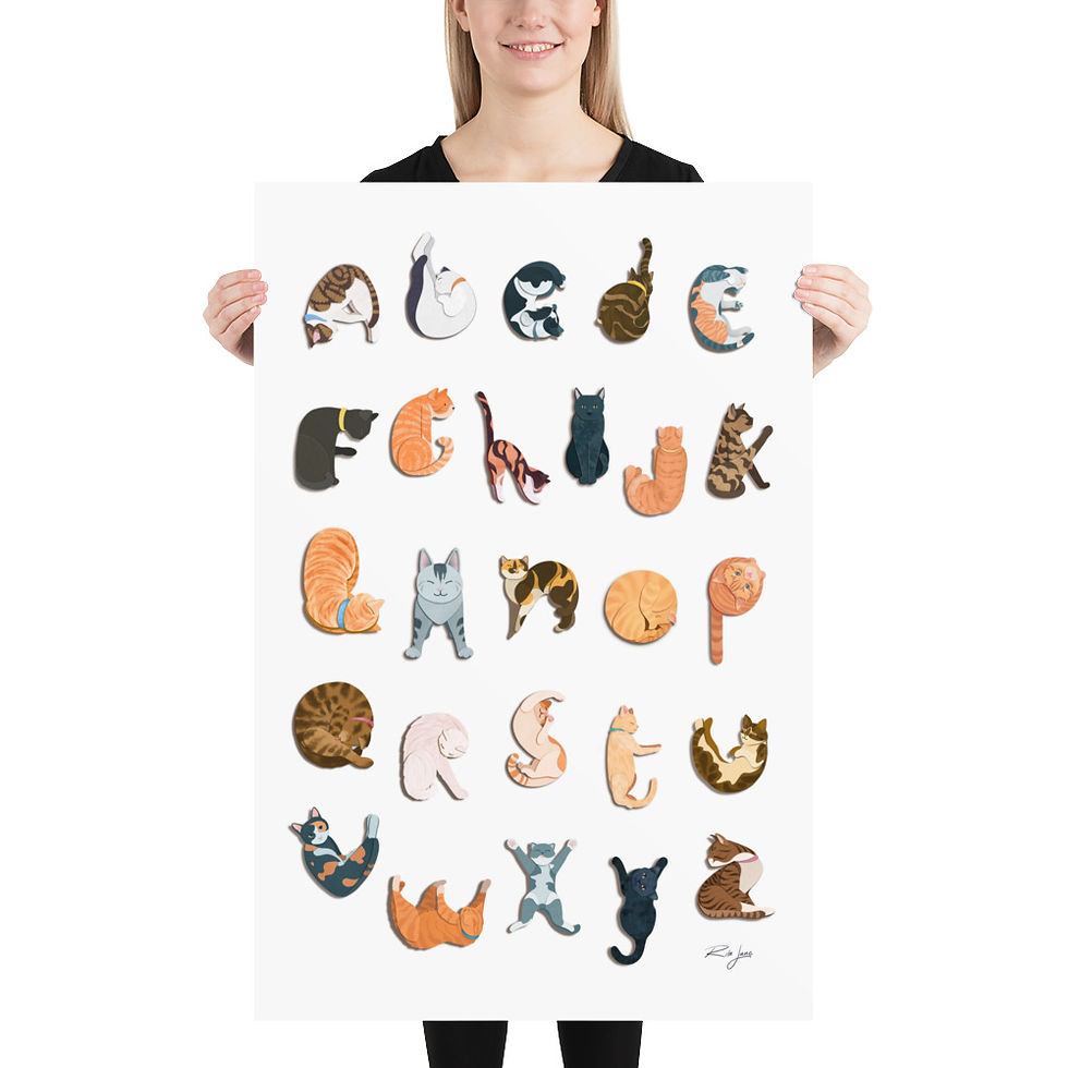 Thumbnail: A-Z Meowphabet - Light
