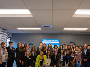 Group shot from the opening ceremony, Photo courtesy of Roger Williams University, taken by Claire Kelley