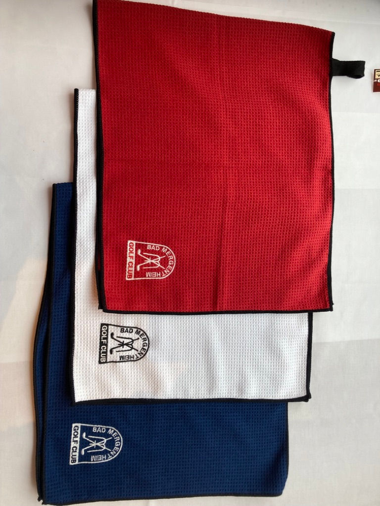 Bag towel with GC logo