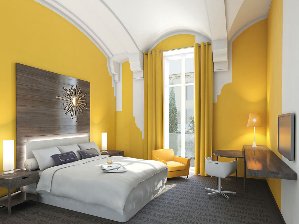 Habitación de hotel, Avignon