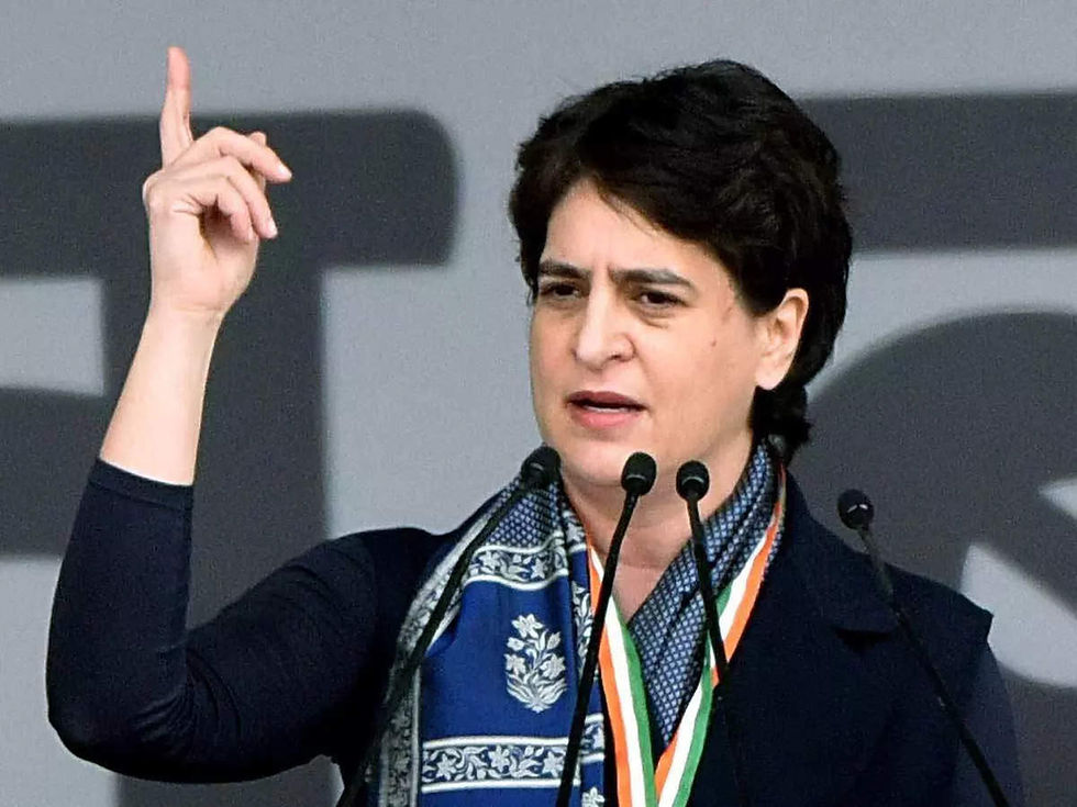 Priyanka backs protesting wrestlers, says BJP's arrogance is "crushing voices"