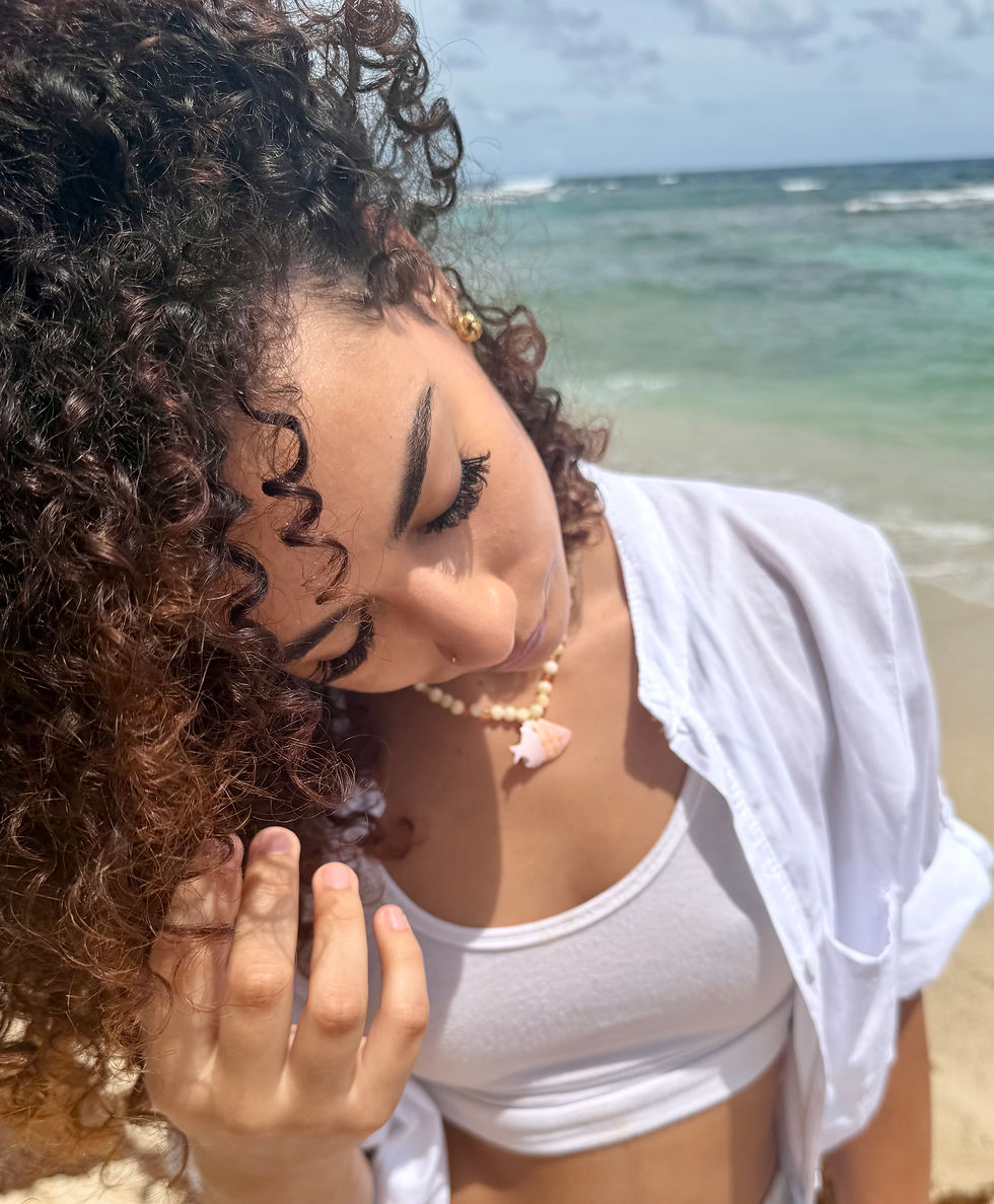 Miniature : Collier Carangue  en LAMBI
