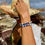 Miniature : Sautoir et bracelet Bleu outre mer